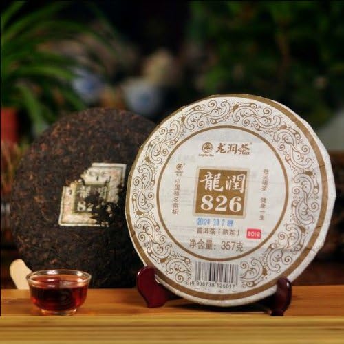 longrun tea 龙润茶 龙润普洱茶 2012年 826 357克 熟茶